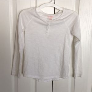 Cat and Jack white shirt